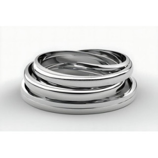 Anillo Titanio Diamante sintético Esencial