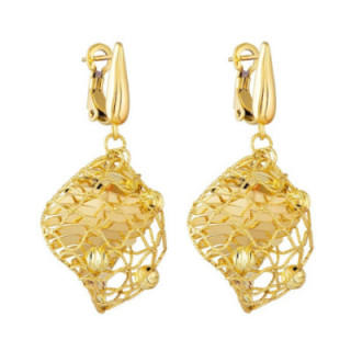 Pendiente Oro 14K Topacio Atelier